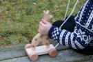 Treleker - Design serien - giraff med hjul thumbnail