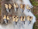 Tennstål - Hare - Fjellbjørk - Rask levering med gravering thumbnail