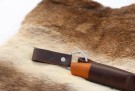 Helle Belteklipp BRUN - Rask levering med gravering thumbnail