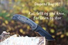 Fjelltind kniv , m/slire - Rask levering med gravering thumbnail