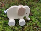 Treleker - KOS Serien - Liten Elefant med hjul - Gravering thumbnail