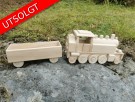 Treleker - Natur Kjøretøy - Stort Tog  - Gravering thumbnail