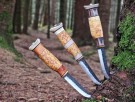 Turkniv - RYPE - Fjellbjørk - rask levering med gravering thumbnail