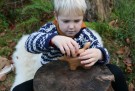 Silkemyke leker for barn. thumbnail