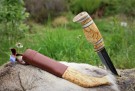 Jaktkniv Med Treslire  - Wood Jewel - Rask levering med gravering thumbnail