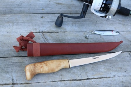  Fiskekniv 3 - Wood Jewel - Rask levering med gravering