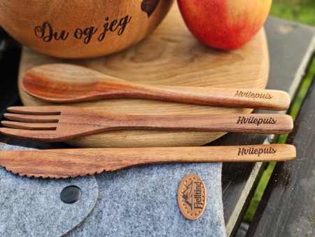 MORSDAGSTILBUD! Fjelltind Tuddal Turbestikk - Rask levering med gravering