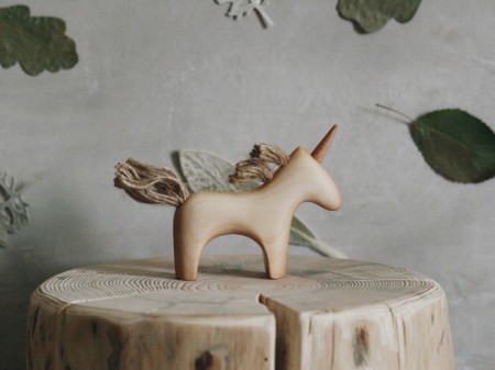 Treleker - Design serien - Enhjørning figur