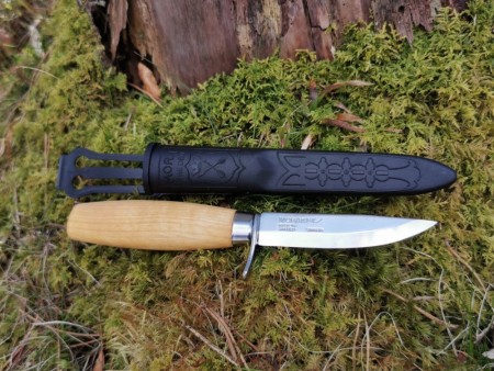 BARN, Speiderkniv Morakniv Sløydkniv jr 73/164 WoodCarving - Gravering
