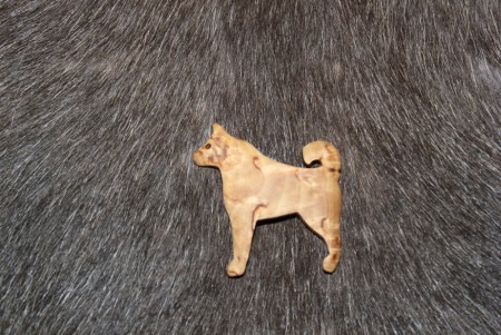 Wood Jewel - Magnet Hund