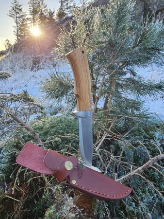 Ny!! INTRODUKSJONSPRIS! Fjelltind Ustaoset Slirekniv  - Rask levering med gravering