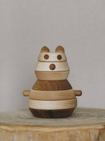 Treleker - Design serien - pyramide katt