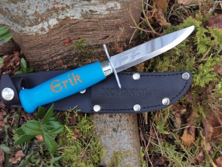 BARN Speiderkniv, Morakniv Scout 39 Safe Fashion - Blå