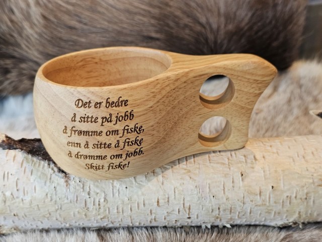 SIde 2: Det er bedre..., Side 1: Motiv av fisk