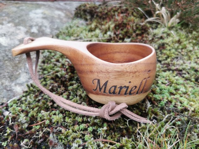 Mariell, m/lite ekstra merke, gokoppen LITEN