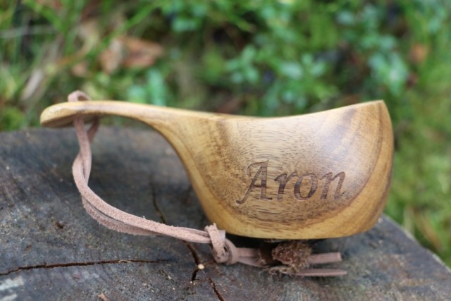 Aron, godkoppen stor