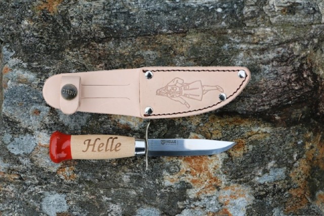 Helle, Helle speiderkniv jente