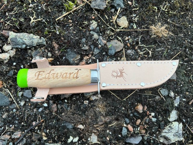 Edward (Brusletto Speiderkniv BARN, Grønn)