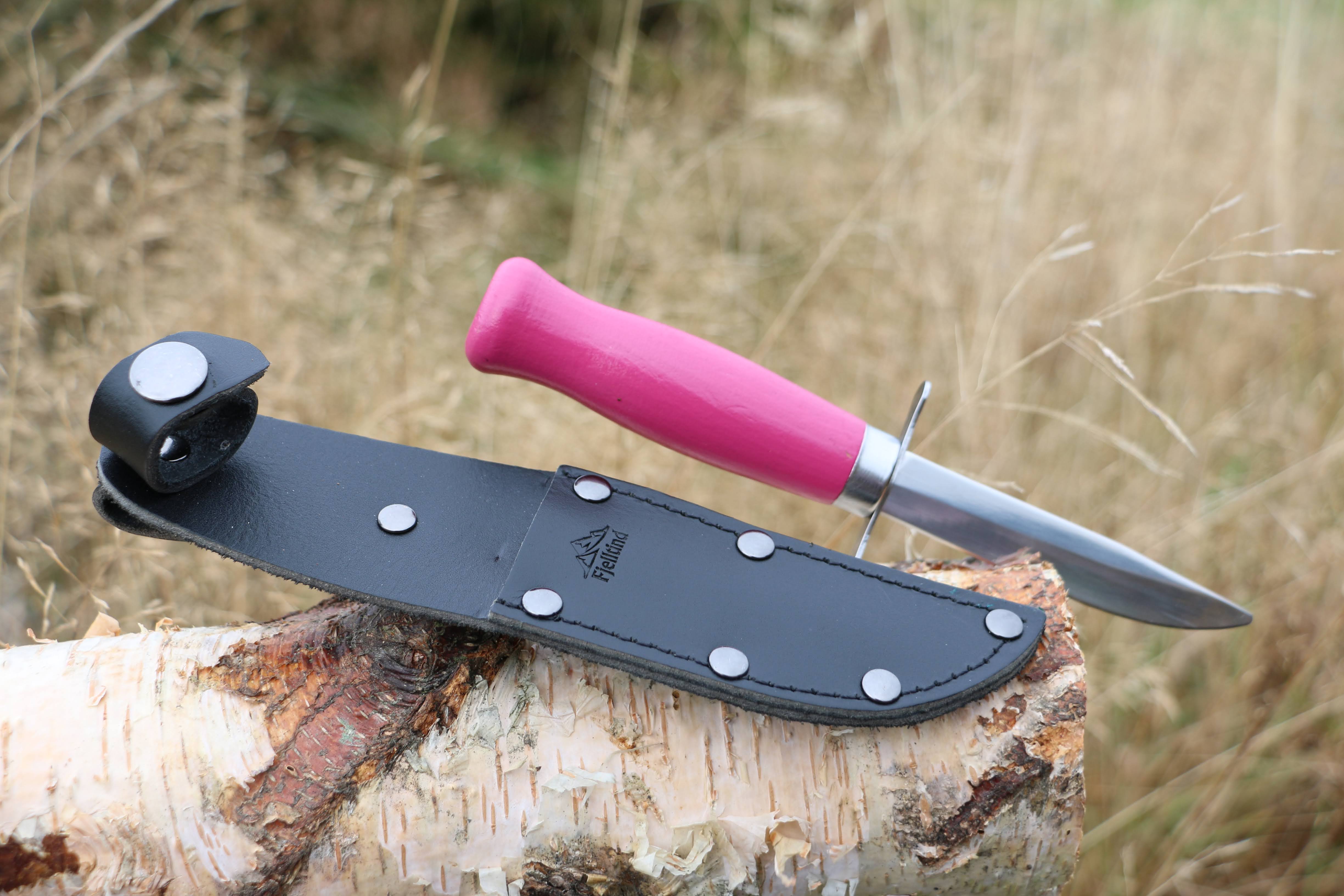 dåpsgave-til-jente-fjelltind-rosa-speiderkniv